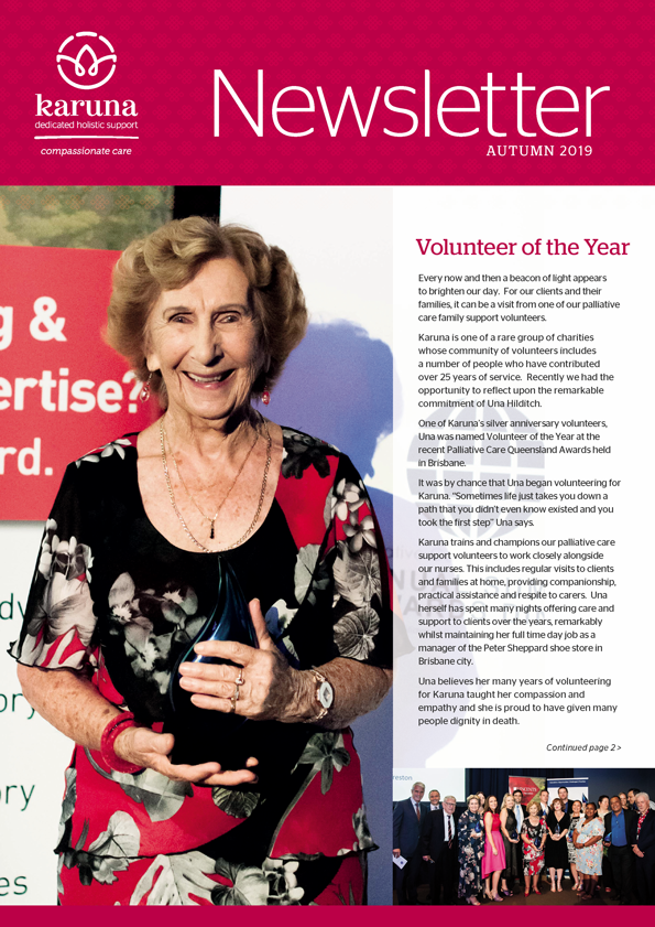 Karuna Autumn Newsletter 2019